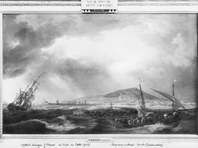 View of the Port of Cette in Languedoc by Claude Joseph Vernet